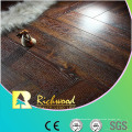 Suelo laminado absorbente de sonido comercial de cereza en relieve de 8,3 mm